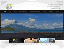 Tablet Screenshot of hotelfina.com